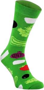 Conception d'emballage personnalisée, boîte cadeau originale pour salade alimentaire, chaussettes mi-mollet unisexes - Product Image 4