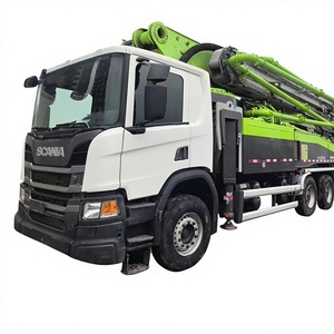 รถปั๊มคอนกรีตติดตั้งบนรถบรรทุกดีเซลมือสอง ZOOMLION ขนาด 52 เมตร สำหรับขาย - Product Image 1
