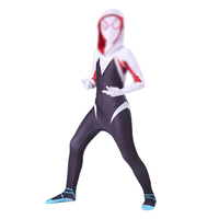 Costume Zentai Deluxe Officiel JL302 Morales pour Jeunes Hommes, en Spandex Extensible avec Fermetures Éclair Discrètes et Ouvertures aux Poignets pour Halloween