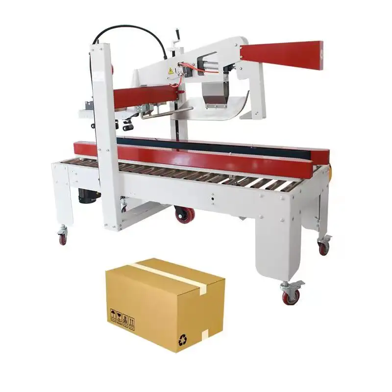 Automatische Doos Kartonnen Doos Verpakking Machine Case Sealer Tape Doos Sluitmachine Pneumatische Doos Sluitmachine