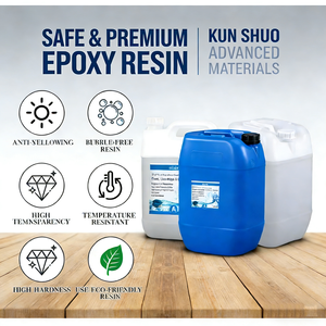 <span class=keywords><strong>Pintura</strong></span> Epoxi Autonivelante de Alta Dureza, Resistente a los Arañazos y al Desgaste, para Pisos <span class=keywords><strong>3D</strong></span>, Revestimiento Líquido de Resina Transparente para Pisos - Product Image 4