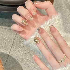 <span class=keywords><strong>Uñas</strong></span> Postizas de Diseño de Salón, Hechas a Mano, Modernas y de Lujo, para un Acabado Duradero, <span class=keywords><strong>Uñas</strong></span> Adhesivas Únicas - Product Image 3