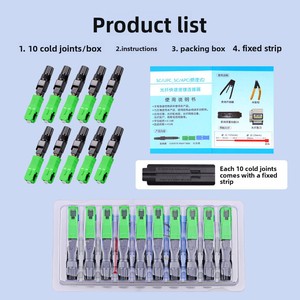 Chất lượng cao SC-SC APC SM Simplex sợi quang kết nối giá rẻ SC/APC sợi Adapter cho sợi thử nghiệm kết nối nhanh - Product Image 6