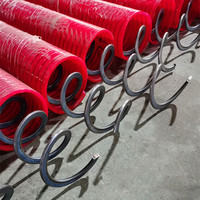 Machine d'aspiration de sable spirale haute efficacité avec convoyeur à vis flexible pour chantiers de construction - Nouveau matériau en acier, vitesse réglable