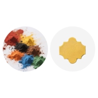 Pigment Oxyde de fer jaune synthétique 311 313 314 920 Poudre pigmentée pour carreaux interlock