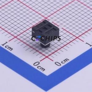 TS-1009B-05026 Tactile Switch Through hole,4.5x4.5mm Switch Single Pole Single Throw Round Button Right Angle Insert 4.5mm - Product Image 2