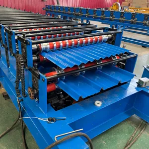 SHUOEN Metal Sheet Roof Panel Tile Making Machine Used Roof Sheet Making Machine Roof Sheet Making Machine