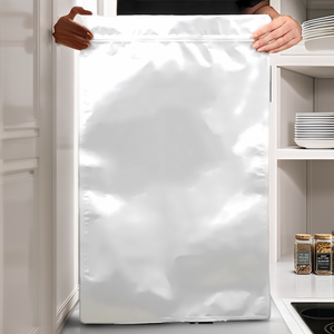 Sachet Doypack pour Emballage Alimentaire avec Fermeture Zip, en PE Durable, Fond Carré, Taille et Couleur Personnalisables, OEM/ODM Vietnam, Recyclable, LQ APN - Product Image 1