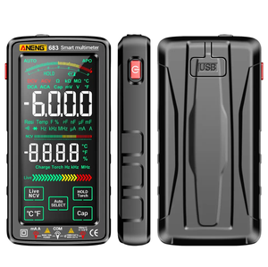 Multimètre numérique professionnel ANENG683 à grand écran, testeur de courant True RMS - Product Image 1