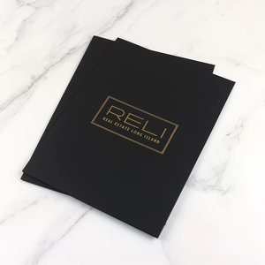 <strong>Custom</strong> Logo <strong>Design</strong> Print Personalize Business School A4 Presentation Document Paper <strong>Files</strong> <strong>Folders</strong> with <strong>2</strong> Pockets - Product Image 1