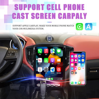 12,1 "Android 13 coche Multimedia GPS Audio Radio Estéreo para Maserati Ghibli 2014-2019 Tesla navegación Navi reproductor Vertical