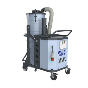 Aspirateur industriel robuste avec une grande capacité de 100 L, aspiration puissante, collecteur de poussière humide et sèche pour atelier d'usine - Product Image 3