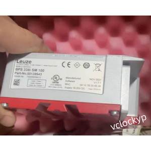 1 ชิ้นใหม่ LEUZE BPS 338i SM 100 50139943 เครื่องระบุตำแหน่งบาร์โค้ดจัดส่งผ่านเฟดเอ็กซ์หรือ DHL - Product Image 1