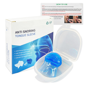 Mejora el sueño Nuevo estilo Anti-ronquidos <span class=keywords><strong>Silicona</strong></span> Manga <span class=keywords><strong>de</strong></span> lengua transparente <span class=keywords><strong>Dispositivo</strong></span> <span class=keywords><strong>antironquidos</strong></span> - Product Image 3