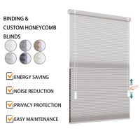 Cortinas de Lujo con Doble Cadena, Persianas Celulares de Panal, Estores Día y Noche, Persianas de Panal