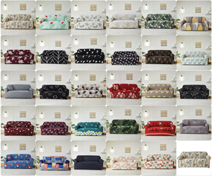 Offre Spéciale Housse de canapé universelle tout compris de haute qualité Housse de protection extensible en spandex imprimée personnalisée pour canapés - Product Image 5