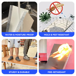 Set di Mobili da Cucina di Lusso Componibili in Acciaio Inox 304 dal Design Moderno, Armadietti da Cucina a Prezzo di Fabbrica - Product Image 5