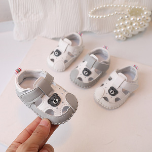 Zapatos de Verano para Caminar, Suelas Suaves, Sandalias de Dibujos Animados para Bebé Niño de 1 Año, Zapatos para Recién Nacido - Product Image 1