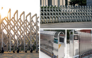 Cancello Scorrevole Elettrico Retrattile in Acciaio Inossidabile Antiruggine per Scuole, Parco Industriale, Ingresso Esterno - Product Image 6