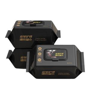 Toallitas de Cuidado para Cuero Yiju, 80 Piezas, Limpiadoras y Abrillantadoras para Interiores de Auto, Asientos, Tablero y Plástico - Product Image 1