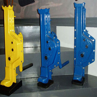 Cric de levage de rail hydraulique, machine de levage de voie ferrée 5 tonnes 10 tonnes 15 tonnes, avec couvercle supérieur en acier