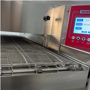 Horno de Pizza de Banda Transportadora de Acero Inoxidable Comercial de Alto Rendimiento para Supermercados, Delicatessen, Buffet y Cafeterías - Product Image 3