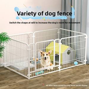 Recinto per Animali in Metallo Solido Box per Cani con Cancello di Isolamento per Cani di Piccola e Media Taglia da Interno ed Esterno Cuccia per Cuccioli Robusta - Product Image 3