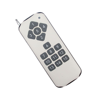 Télécommande universelle sans fil RF haute puissance longue portée DC12V 15 boutons 315 433,92 MHz