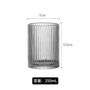 Copas de Martini y Cóctel Vintage hechas a mano de cristal Coupe acanalado para postre cóctel <span class=keywords><strong>vino</strong></span> - Product Image 6