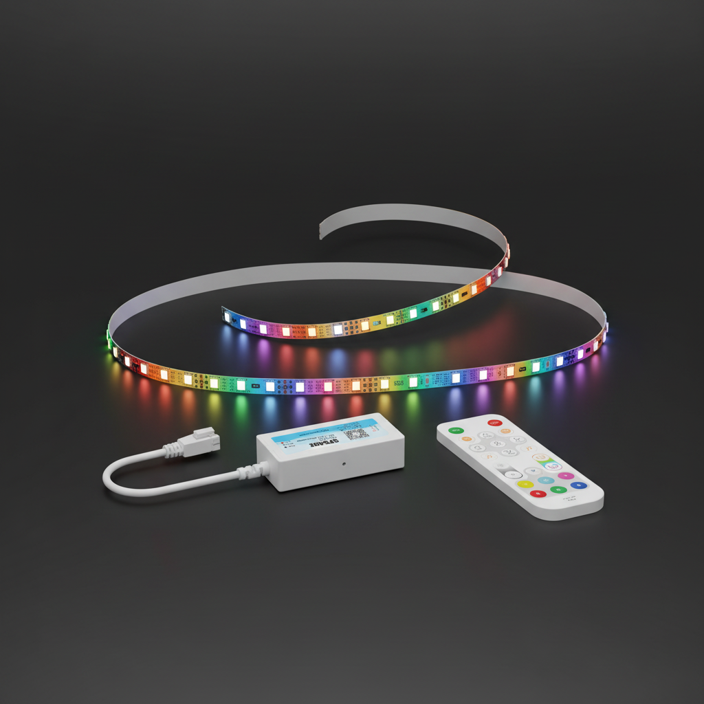 SP548E SPI Bule Tooth WiFi Led Controller DC5-12V Led Pixel Controller for RGBIC LED Strip Light