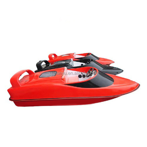 Bateau en aluminium haute performance, deux places, avec moteurs intégrés et bateaux rapides de plaisance pour les lacs, en stock, fabriqué en usine, pour la pêche. - Product Image 2