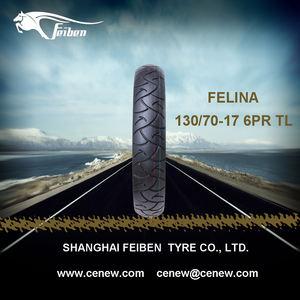 Cubierta de Neumático de Motocicleta FEIBEN Nueva de Alta Calidad, de Goma, Sin Cámara, para Uso en Calle, 130/70-17 FELINA - Product Image 6