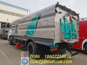 รถกวาดและล้างถนนดีเซลแบบธรรมดา ดองเฟิง เทียนจิน รุ่นใหม่ ความจุสูง 14.5 คิว 4x2 - Product Image 6