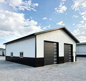 Kits de construction de garage en acier préfabriqué, assemblage rapide, conception personnalisée, garage métallique pour voitures - Product Image 2