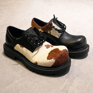 Chaussures Derby à lacets en cuir souple, confort accru, semelle épaisse, chaussures de bureau d'été de haute qualité - Product Image 2