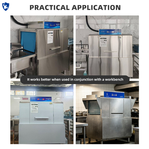 Lavavajillas Comercial de Alta Velocidad y Eficiencia, Automático, con Carcasa de Acero Inoxidable 304, Tipo Rack, para Cocina y Restaurante, LWS-E130 - Product Image 6