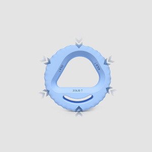 Anillo de Agarre de Silicona de Tres Niveles de Resistencia para Rehabilitación de Dedos, Entrenamiento Profesional, Fitness, Anillo de Agarre Portátil - Product Image 6