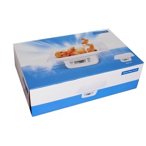 Baby <b>Scale</b> 20Kg Electronic <b>Digital</b> Weight <b>Scale</b> For Newborn Child Home Use Rectangle Plastic Design Battery Powered - Product Image 3