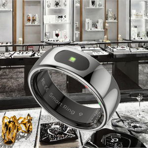 Anillo Inteligente Yawell R08, Controlado por Aplicación, Color Dorado, con Monitor de Sueño y Frecuencia Cardíaca, Resistente al Agua, Compatible con Android, Caja de Acero - Product Image 2