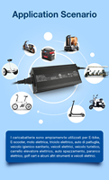 XT70 Chargeur de batterie au lithium 54.6V10A personnalisé pour vélos électriques Adaptateur certifié mondial