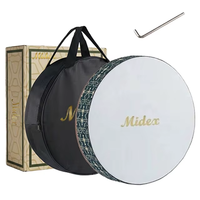 Top Selling Midex Professional Portable Chinese Percussion Instruments Double Layer Carbon Fiber Chamber ABS Plastic Hand Drums