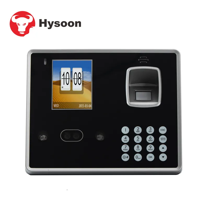 Hysoon الوجه البيومترية بصمة وقت الحضور بطاقة أنظمة FF687