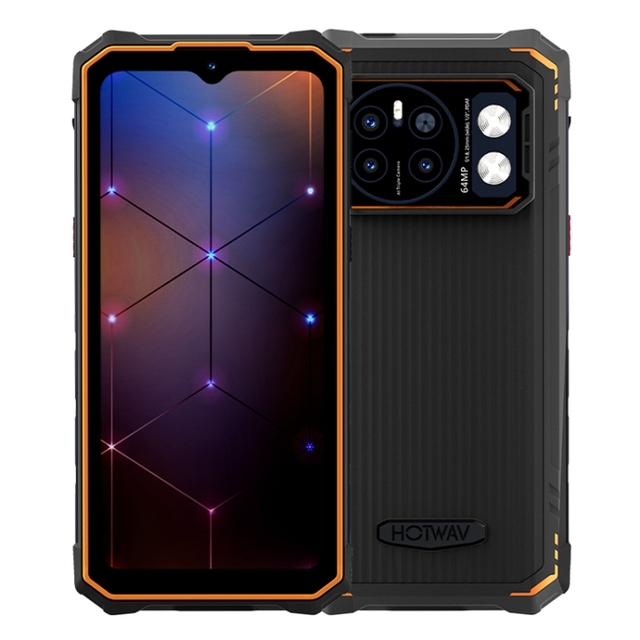New Arrival HOTWAV CYBER 13 Rugged Phone 8GB+128GB 10800mAh Mobile Phones 4G Android 13 Smartphones