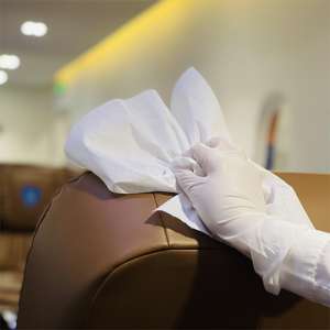 Paño semidesechable antibacteriano Toalla de cocina reutilizable seca y toallitas de limpieza de superficie de línea aérea - Product Image 5