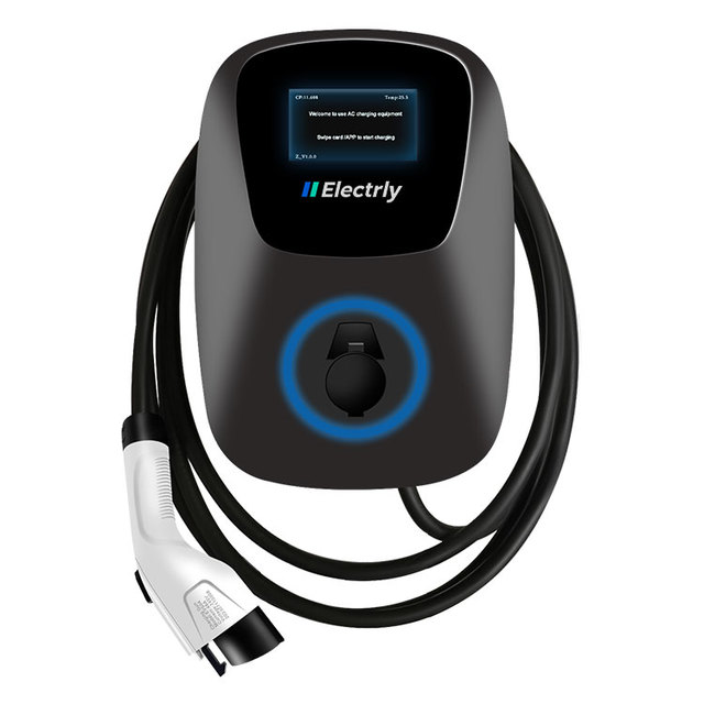 Electrly New 11kW 32A Type 2 AC Wall-Mounted EV Charger for EU Market with CE TUV Certification IP65 Rated Compact Design