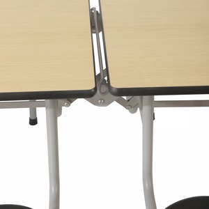 Juego de Mesa y Sillas Plegables Modernas Resistentes a los Arañazos, Minimalistas, para Hotel o <span class=keywords><strong>Restaurante</strong></span>, 8 Plazas, Gran Venta - Product Image 4
