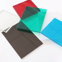 Panneaux plats en polycarbonate massif de 4 mm, style design moderne, prix direct usine, pour applications hôtelières