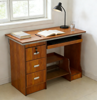Meubles de bureau au design moderne unique en panneaux de particules, meubles commerciaux, table de bureau en bois, bureau OD-202