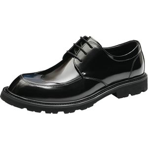 Zapatos Formales de Hombre de Alta Calidad, Nuevos Estilos, Zapatos de Cuero Genuino para Hombre, Elegantes y a la Moda, Zapatos Derby para Oficina y Negocios - Product Image 2