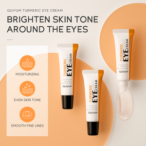 Produits de soin de la peau de luxe, crème pour les yeux au curcuma anti-rides, élimination instantanée des poches sous les yeux, éclaircissante, liftante, raffermissante, 15g - Product Image 3